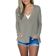 thumbnail image 2 of DAFPZW Cardigans Sweaters for Women,Trendy Summer Lightweight Open Front Cardigan Plus Size Long Sleeve Thin Jacket, 2 of 8