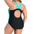 thumbnail image 7 of Asoul Plus Size Side Spliced One Piece Sport Swimsuit for Womens Racerback Athletic Bathing Suit, 7 of 7