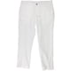 thumbnail image 1 of Tasso Elba Pantalones casuales de lino con frente plano para hombre, blanco, 34W x 32L, 1 of 3