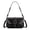 Black, variant on Wrangler Purse for Women Stylish Shoulder Bag Handbag Crossbody Bag Trendy Western Design Durable Leather, Black