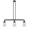 thumbnail image 6 of Innovations Lighting 213-S Canton Canton 3 Light 39" Wide Linear Chandelier - Copper, 6 of 7