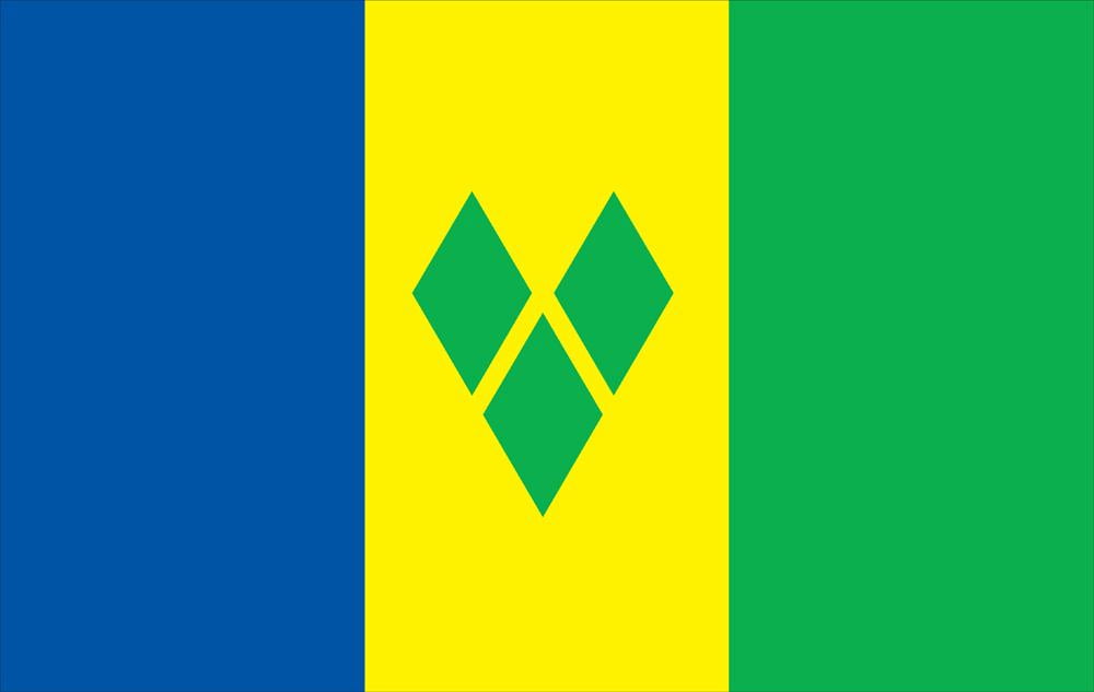 Allied Flag St Vincent And Grenadines World Flag - 2' x 3' - Nylon - Walmart.com