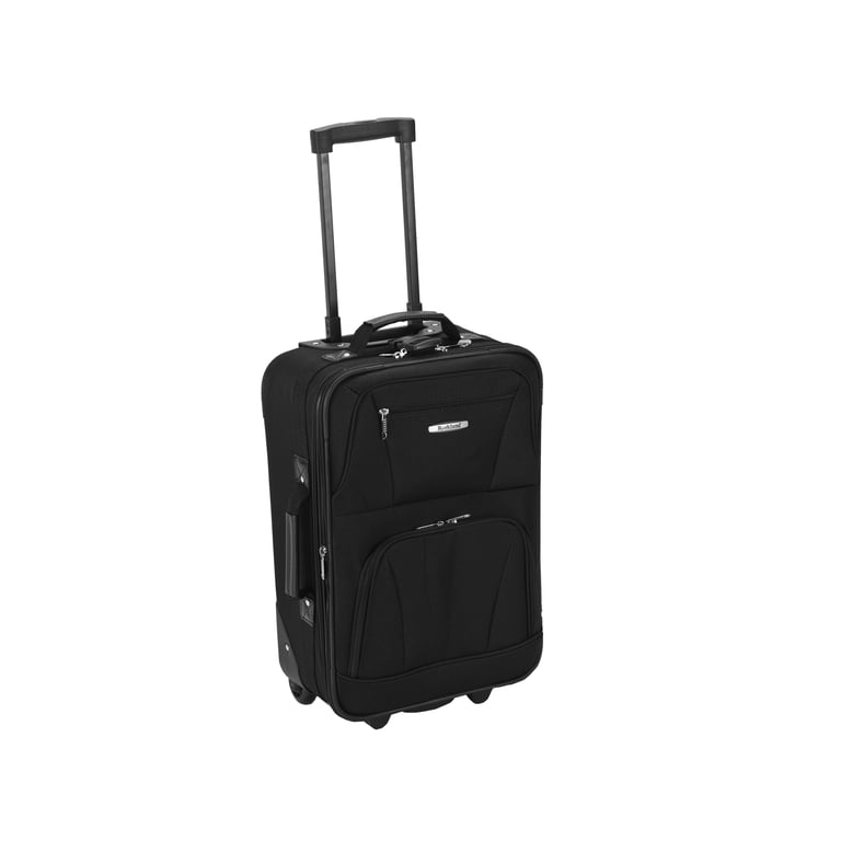 Rockland Luggage Journey 4 Piece Softside Expandable Luggage Set