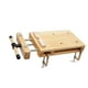 thumbnail image 3 of Tornillo de banco para madera, herramientas de banco, abrazaderas, mesa de trabajo portátil, juego de tornillos de banco para madera dura para estudio, 3 of 9