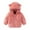 Pink, variant on Huanglei Baby Infant Boys Girls Winter Coat With Fold Over Mittens Fleece Outwear Jacket Warm Clothes Bear Hooded Boy's Winter Coat 18-24 Months
