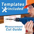 thumbnail image 4 of Bisagras pivotantes TamBee Heavy Duty para puertas de madera, 4 of 9