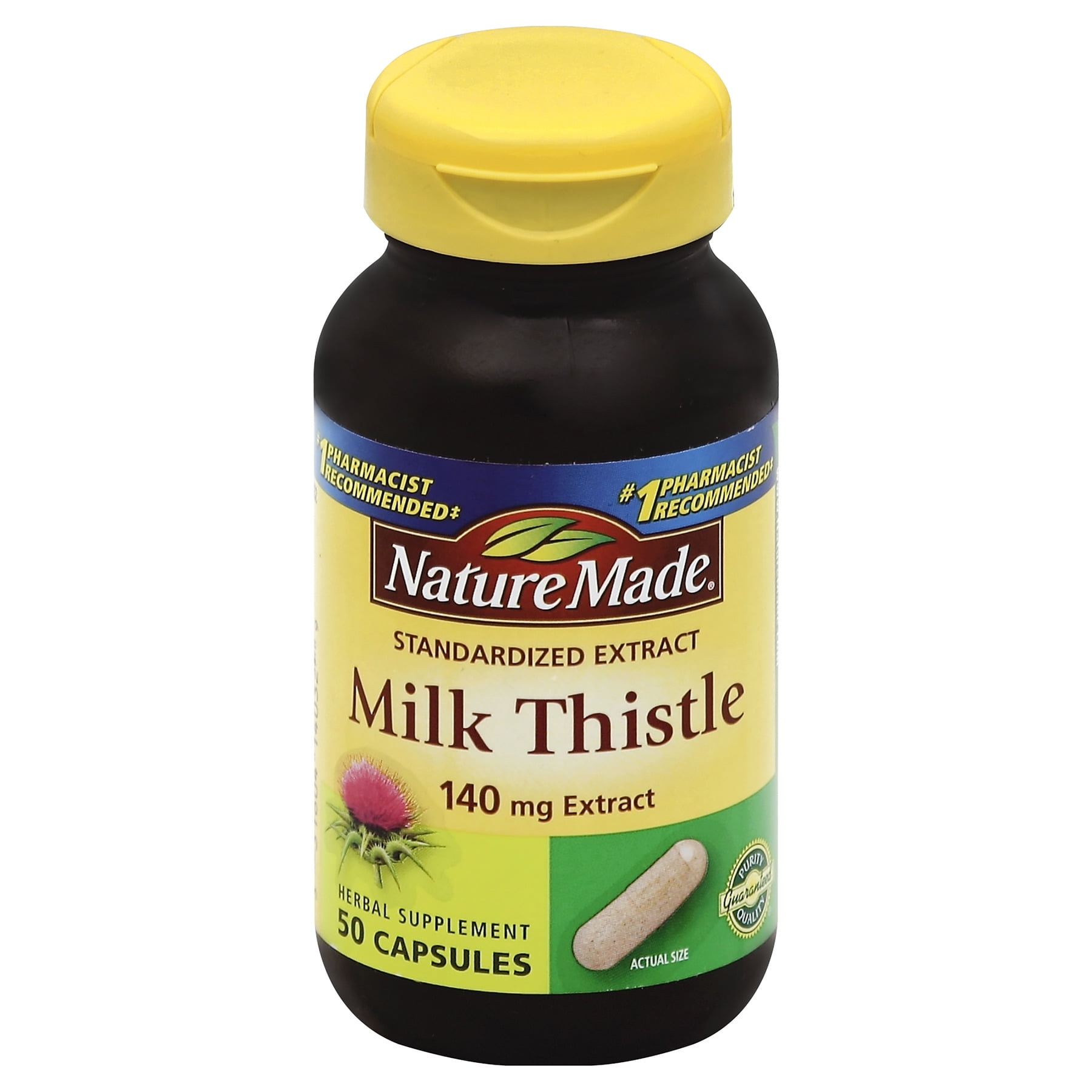 NATURE MADE Milk Thistle, Standardized Extract, 140 mg Extract