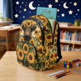 thumbnail image 3 of DISNIMO 17-Inch School Backpack for Kids Girls Boys Highland Cattle Sunflower Printed Lightweight Bookbags with Adjustable Strap for Elementary High School Laptop Bags Travel Daypack, 3 of 7