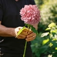 thumbnail image 7 of 1Stem Artificial Hydrangea Household Imitation Artificial Flowers For Centerpiece Arrangement (Color7), 7 of 7