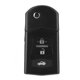 thumbnail image 2 of botones de coche remoto plegable Flip Key Fob caso hoja cubierta Shell ajuste para MAZDA 2 3 5 6 RX8 MX5, 2 of 9