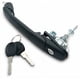 thumbnail image 1 of Manija exterior de puerta delantera izquierda/derecha + cerradura de barril para conductor y pasajero + 2 llaves para Ford Galaxy, Seat Alhambra, VW Polo, 1 of 5