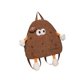 thumbnail image 3 of Mochila Cookie de pana de gran capacidad para la escuela, mochila ligera para niñas. Marrón, 3 of 9