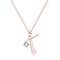 thumbnail image 1 of Fiudx Collar En Colgante de Cadena En 26 Letras y Nombres En Inglés para Mujer, 1 of 2