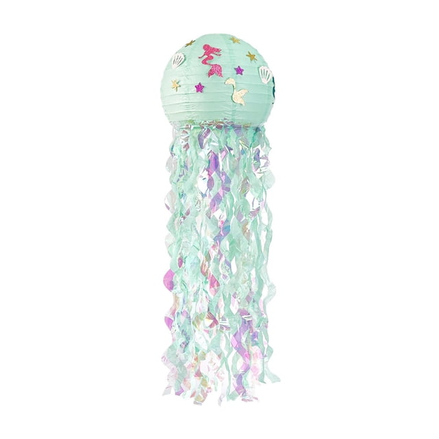 Lámpara de medusa Sunnimix para Fiesta de cumpleaños de sirena color Verde claro