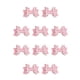 thumbnail image 3 of Minnieouse Pinza para el pelo con lazo para niñas, horquillas de doble capa, pinza para el pelo, accesorios de decoración, tocados, favores del Lazo de rejilla rosa 10piezas, 3 of 6