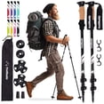 thumbnail image 1 of Bastones de senderismo TrailBuddy, ligeros y plegables, 1 of 9