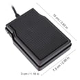 thumbnail image 4 of Pedal de sostenido Nikou para teclado electrónico color negro, 4 of 12