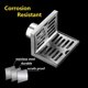 thumbnail image 5 of Easy Installation,Outdoor Floor Drain,Shower Drain,Water Runs Off Edge,Floor Drain,Stainless Steel Floor Drain,Floor Drain,Silver-107.7cm/3.93in, 5 of 5