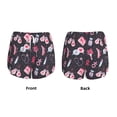 thumbnail image 3 of Balery Breast Cancer Awareness1 Pantalones cortos deportivos para mujer con forro y dos bolsillos, elásticos, para entrenamiento, gimnasio, yoga-Small, 3 of 7