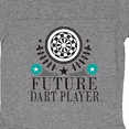 thumbnail image 3 of Inktastic Future Dart Player Dart Board Boys or Girls Baby Bodysuit, 3 of 4