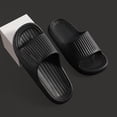 thumbnail image 2 of ibiyuan Men House Slippers Womens Slides Non Open Toe Womens Walking Sandals Lightweight Shower Shoes for Beach, Pool, Dorm, Bathroom, Spa, Gym and Travel, 2 of 4