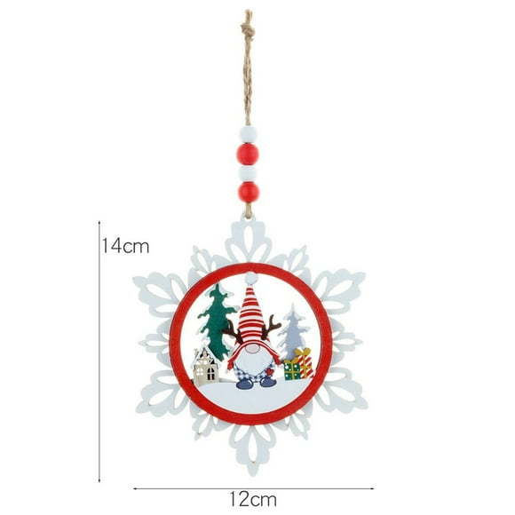 Allume 10Pcs Christmas Door Merry Christmas Naviidad Wall Wooden Xmas Dec 2023 Christmas DIY