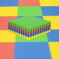thumbnail image 3 of 26 Tapete de Foamy para Bebe Niños, 8 Pzs 50x50 Antideslizante Resistente y Duradero, Grosor 1CM Ideal para Juego Gateo Seguro, Armable Tipo Rompecabezas. (Multicolor), 3 of 6