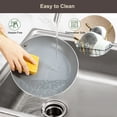 thumbnail image 5 of Oubrl 14 Piece Ceramic Nonstick Cookware & Kitchen Set, Beige and Gold, 5 of 7