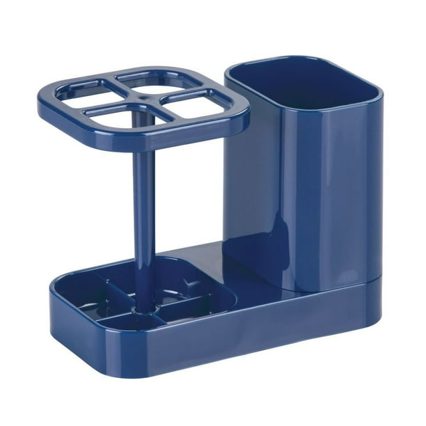 Soporte y organizador para cepillos de dientes y pasta de dientes para baño