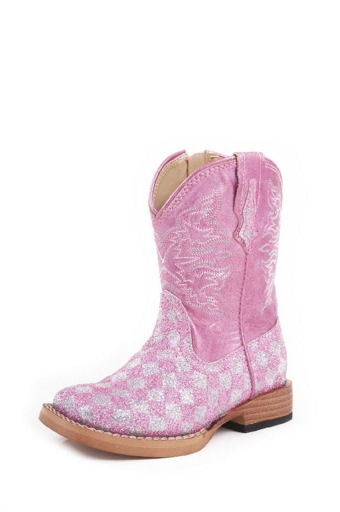 pink glitter boots girls