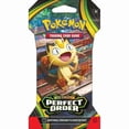thumbnail image 1 of Pokemon TCG: Mega Evolutions - Perfect Order Sleeved Booster Pack - 10 Cards, 1 of 4