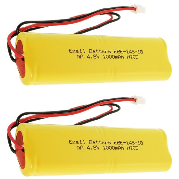 2pc Emergency Lighting Battery Hubbell 859-0120859 Lithonia 4AA-800-18-8WL