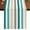 Brown Teal Beige, variant on Teal Brown Stripe 120 Inch Table Runner, Gradient Geometric Vertical Striped Farmhouse Dresser Scarf Cotton & Linen Tablerunner for Dining/Kitchen Island/Holiday Party Décor 13" x 120"