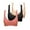 Peach/Black/Beige, variant on Women's Wire-Free Sleep Bra 3-Pack, U-Back, Super Stretchy for Night Comfort S-XL