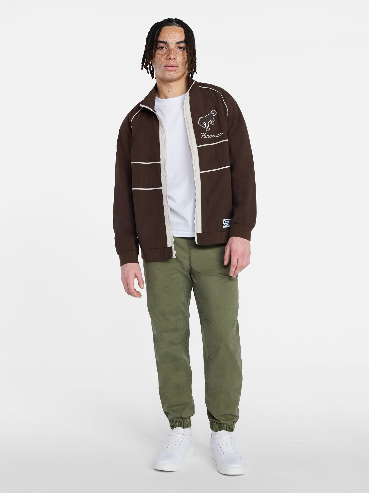 No Boundaries Twill Jogger Pants, Men's XS-5XL