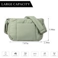 thumbnail image 3 of LinYooLi Puffer Bag Small Quilted Tote Bag for Women Lightweight Nylon Shoulder Crossbody Bags Filled with Cotton Purse, 3 of 7