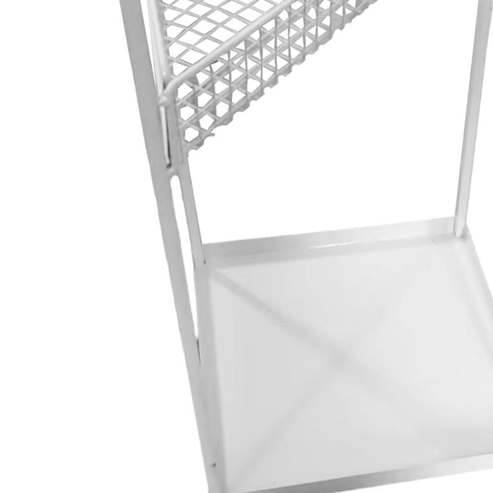 Fiocias Umbrella Stand Barrel Large Capacity Modern Organizer Decor Umbrella Holder Rack White