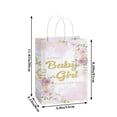 thumbnail image 2 of A Sweet Baby Girl is on the Way Birthday Party Favors Bag A Sweet Baby Girl is on the Way Gift Bags Party Candy Snack Bag, 2 of 5