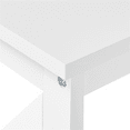 thumbnail image 4 of Yaheetech Table Console à 3 Niveaux avec Structures en X, Blanc, 4 of 8