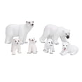 thumbnail image 2 of Figuras de animales del océano, modelo de oso blanco realista, modelo de oso blanco de vida marina, modelo educativo de oso blanco, valor inmejorable, 2 of 14