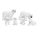 thumbnail image 2 of Figuras De Animales Del Océano, 6 Piezas De Decoración, Entrenamiento De Imaginación Realista, Modelos De Oso Blanco Para Navidad Para Niños Para Fiesta Para El Día De Acción, 2 of 7