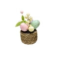 thumbnail image 1 of Decoraciones de Pascua para el Hogar Decoración de Huevos de Pascua Mini Decoración de Plantas en Macetas de Interior Tema de Vacaciones Decoración Del Hogar Agrega Vitalidad Festiva, Macetas de Plant, 1 of 6