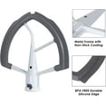 thumbnail image 5 of Flex Edge Beater for 5 Quart & 6 Quart KitchenAid Bowl-Lift Stand Mixer – Professional Flat Beater Paddle with Flexible Silicone Edges, 5 of 6