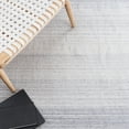 thumbnail image 6 of SAFAVIEH Kilim Cayley Striped Polyester Area Rug, Dark Grey/Ivory, 6' x 6' Square, 6 of 8
