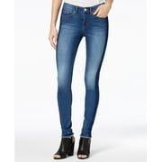 William Rast Perfect Tuxedo-Stripe Skinny Jeans Cyan Tears 29