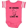 thumbnail image 3 of Inktastic Grammy Loves Me Girls Kitty Girls Baby Bodysuit, 3 of 5