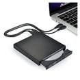 thumbnail image 3 of 1MB USB DVD External Drive CD VCD DVD Player Optical Drive Writer for PC Desktop Computer Writer CD-RW Burners Writer Reader dvd ,Easy to Install, 3 of 4