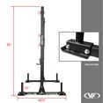 thumbnail image 2 of Valor Fitness Yoke Rack Strongman Equipment J Hooks Squat Rack and Bench Press Pull Up Bar Optional Safety Spotter Arms - BD-21, 2 of 11