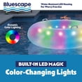 thumbnail image 6 of Bluescape LED Inflatable Light-Up Pool Tube, Color-Changing, 1-Pack, 6 of 7
