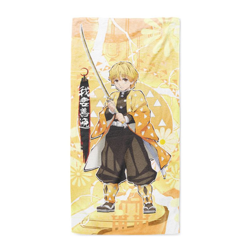SHIYAO Popular Anime Demon Slayer Microfiber Quick Fast Dry Absorbent